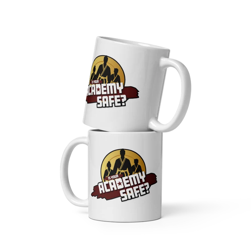 Academy Safe White glossy mug
